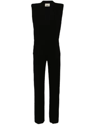 オールインワン・サロペット ISABEL MARANT Black Cotton Irianna Jumpsuit IRIANNA JUMPSUIT Woman black | ISABEL MARANT Official online