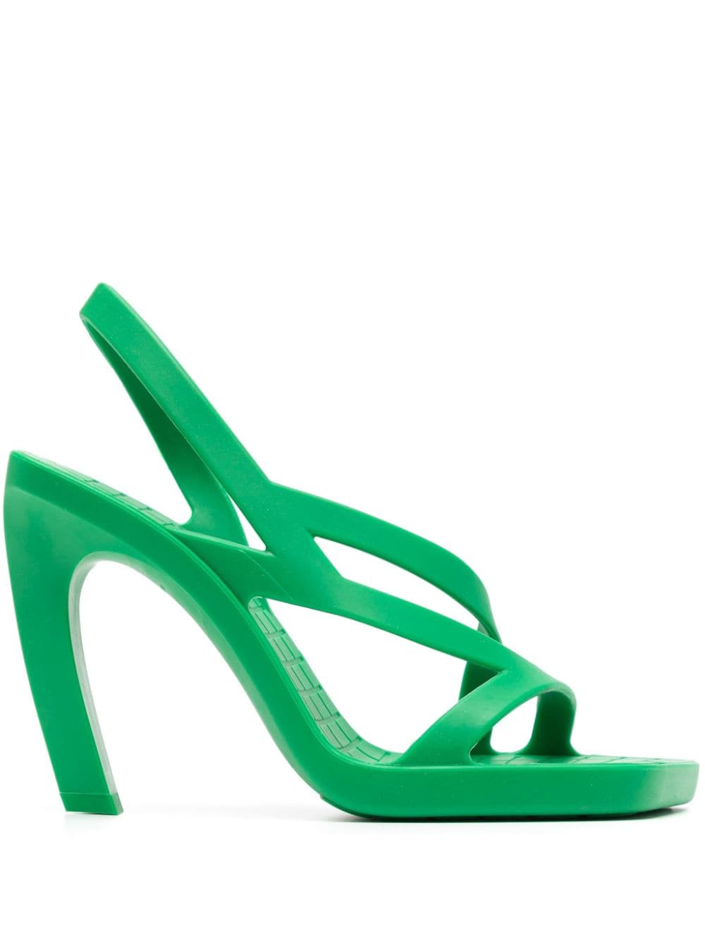 Bottega Veneta Jimbo 120mm Sandals In Green