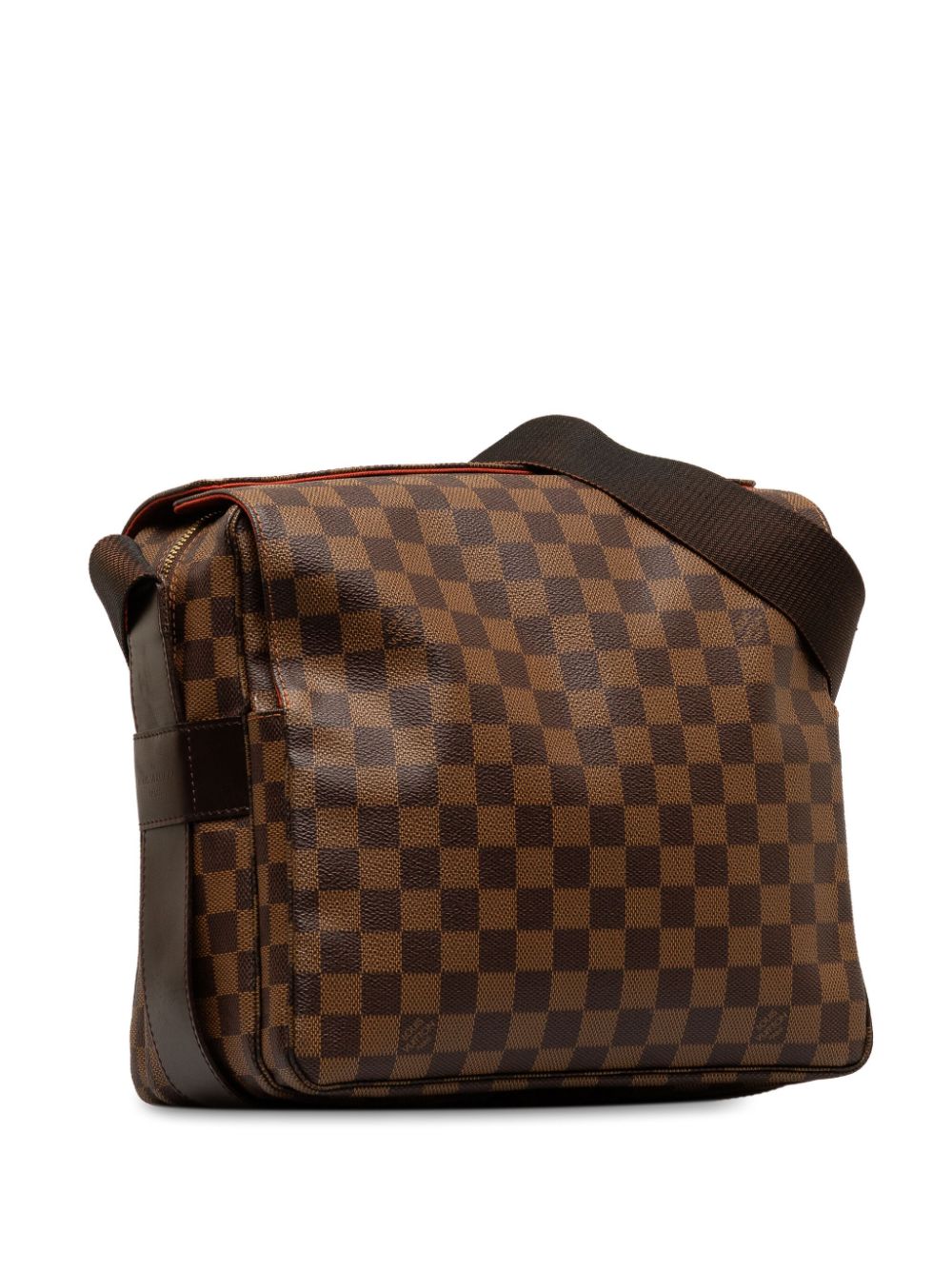Pre-owned Louis Vuitton Naviglio 斜挎包（2000年典藏款） In Brown
