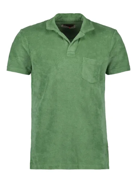 Orlebar Brown Terry towelling polo shirt