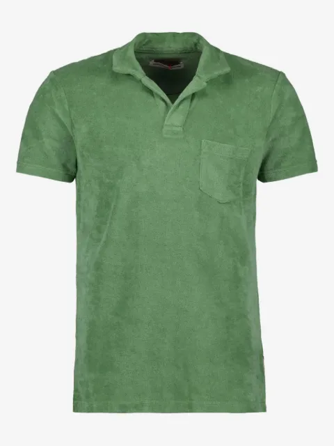 Orlebar Brown Terry towelling polo shirt
