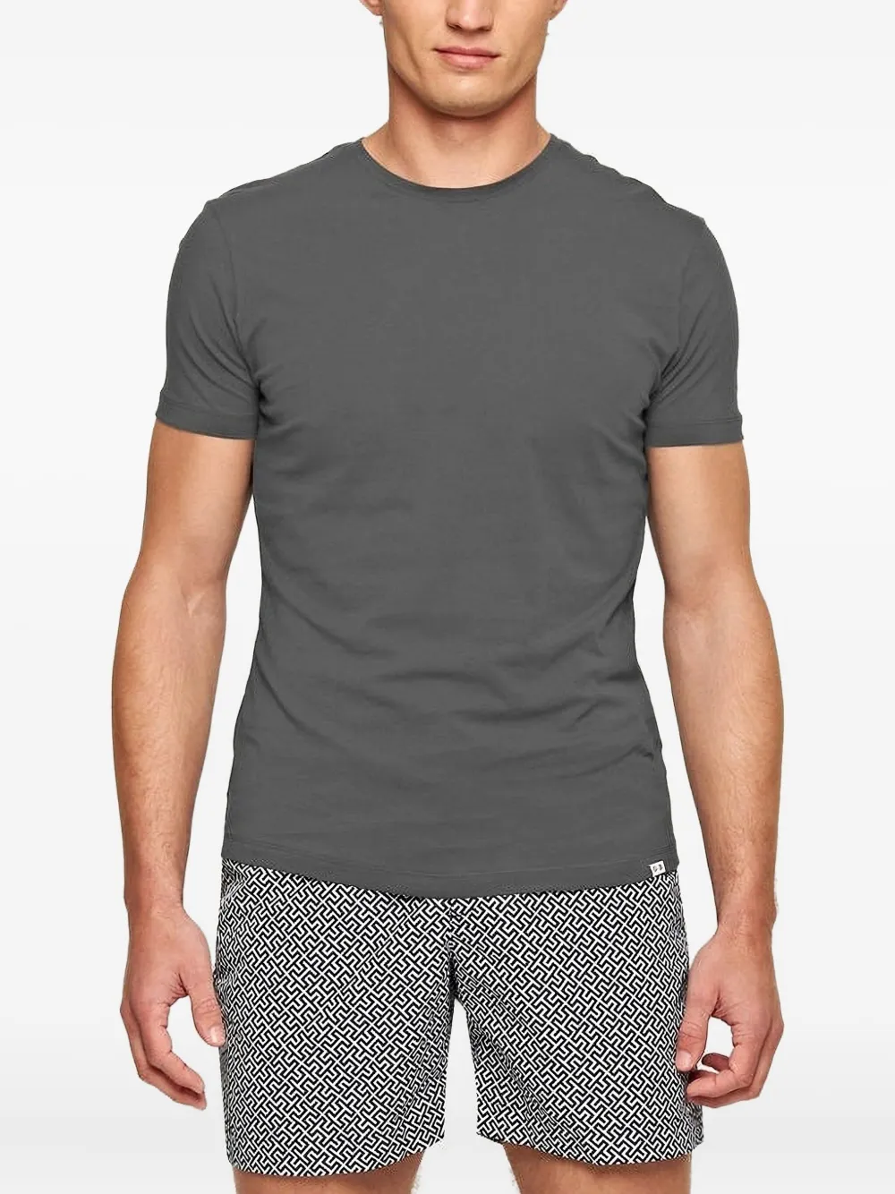 Orlebar Brown T-shirt met ronde hals - Grijs