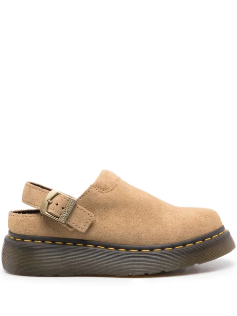 Dr. Martens Laketen suede flatform mules