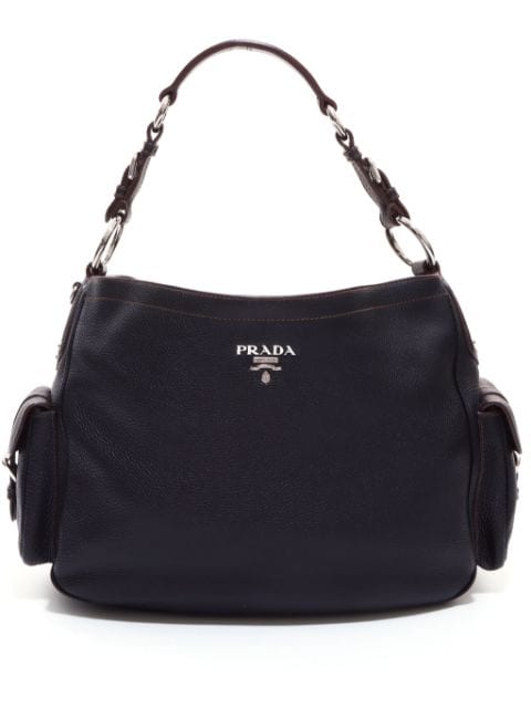 Prada Pre-Owned Vitello Daino leather shoulder bag