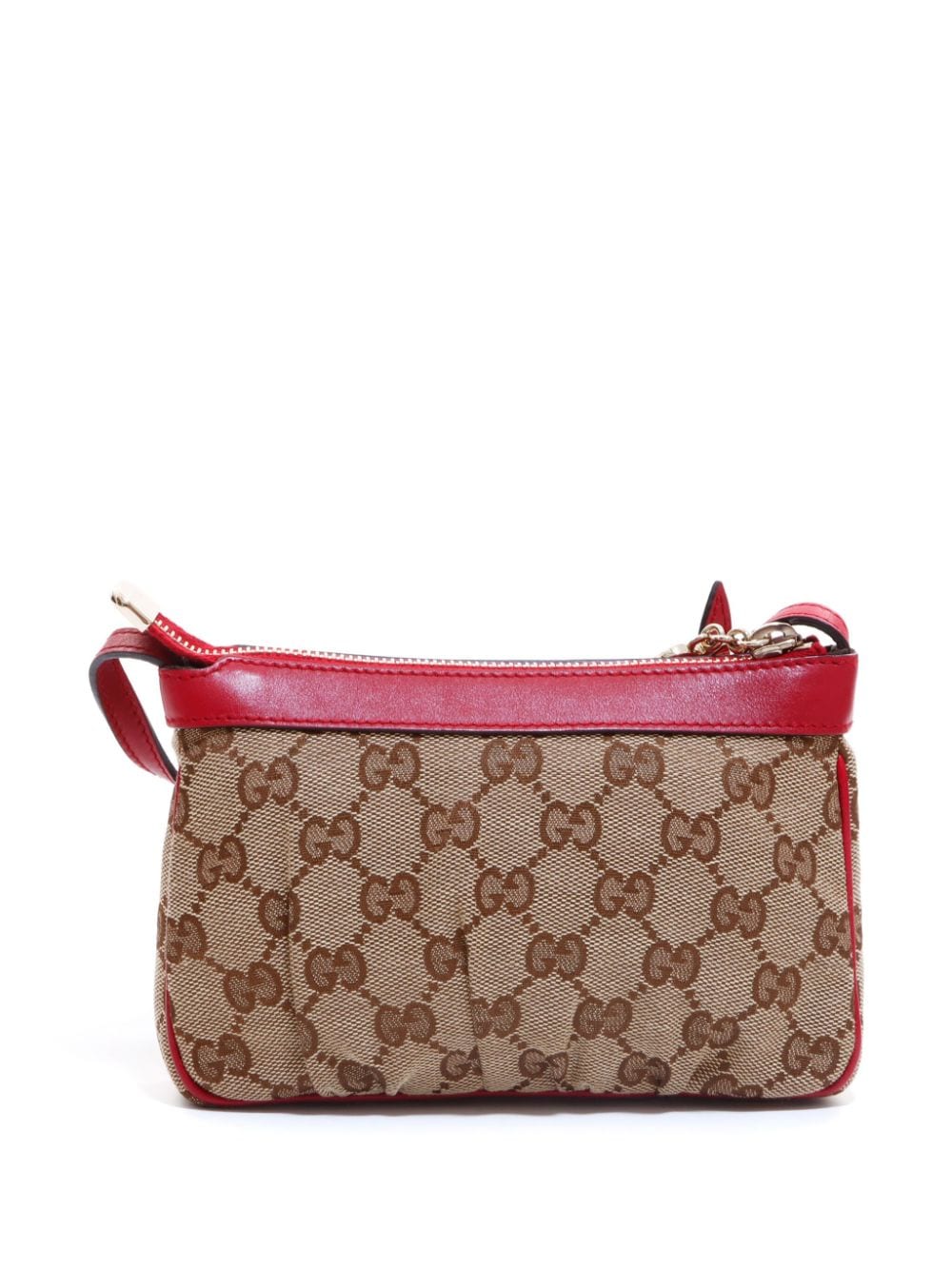 Pre-owned Gucci Gg Damier Jacquard Cross Body Bag In Neutrals