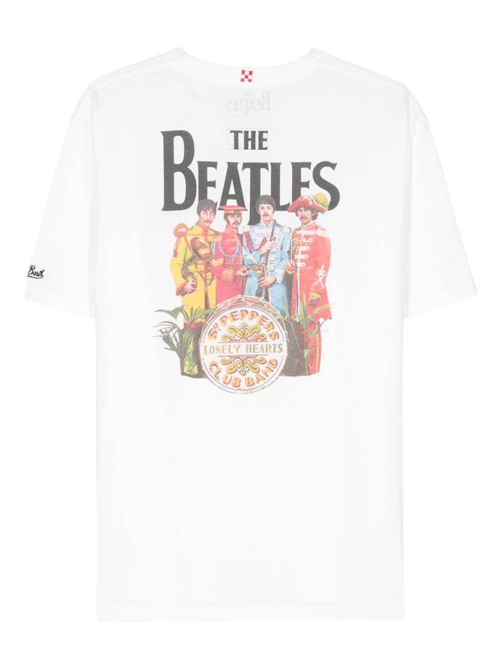 MC2 Saint Barth Beatles-print cotton T-shirt - Wit
