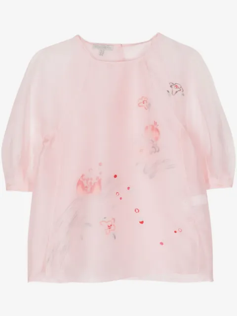 SHIATZY CHEN floral-print organza blouse