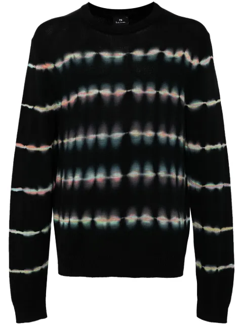 PS Paul Smith intarsia-knit cotton jumper