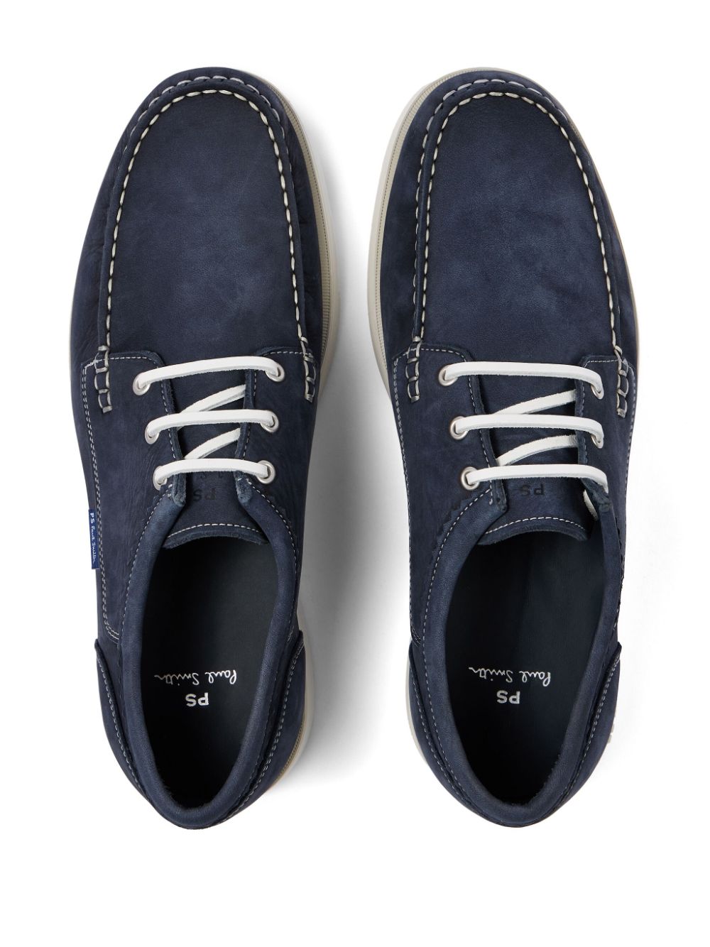 PS Paul Smith Bootschoenen met textuur Blauw