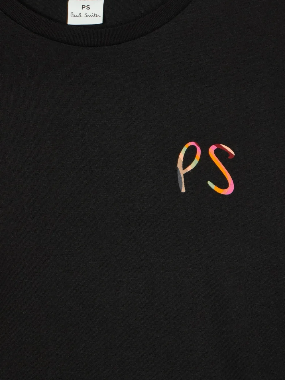 PS Paul Smith T-shirt met logoprint Zwart