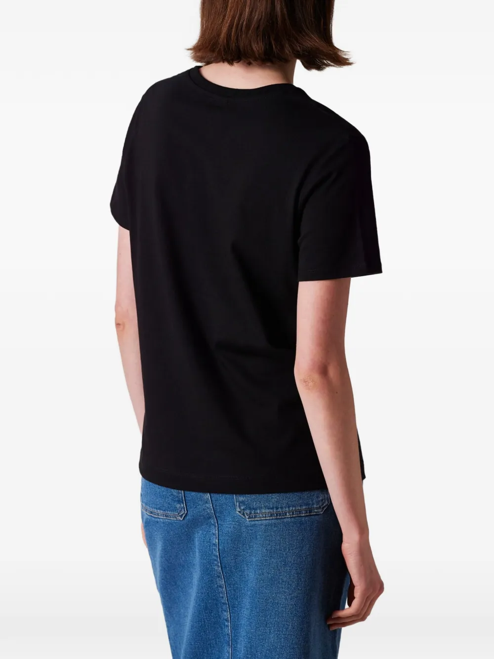 PS Paul Smith T-shirt met logoprint Zwart