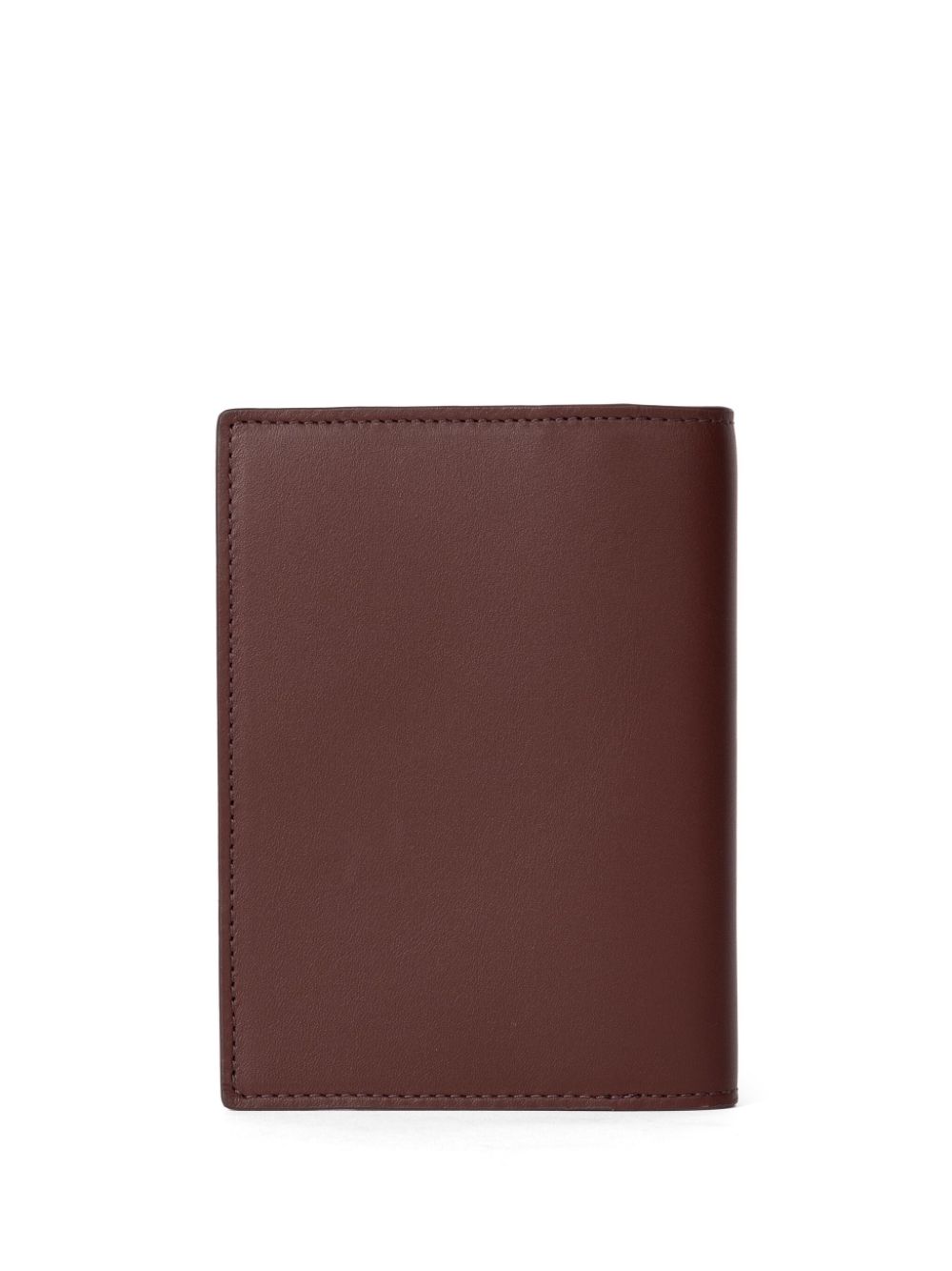 Paul Smith Signature Stripe-interior leather passport case - Rood