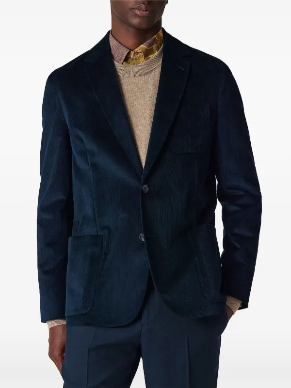 Cha　ポールスミス Paul Smith Corduroy Blazer | Blue | FARFETCH
