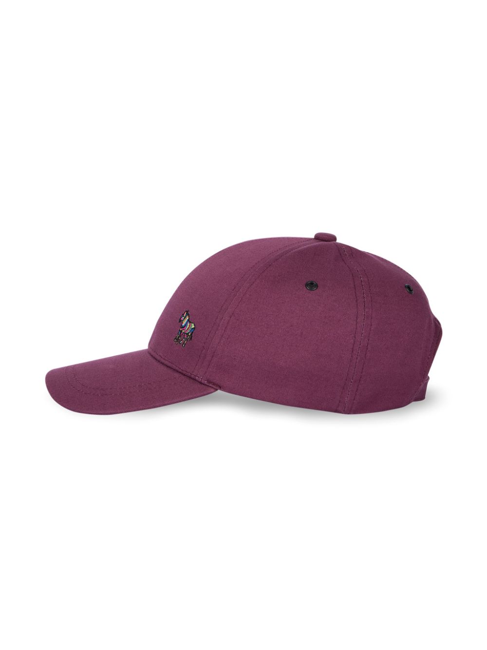 PS Paul Smith logo-patch baseball cap - Paars