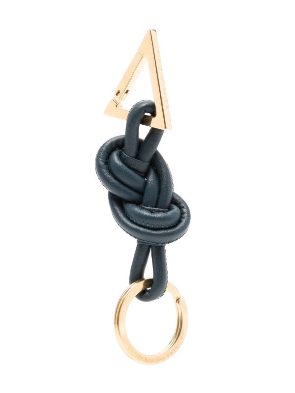 Bottega Veneta Knotted Leather Keyring - Farfetch