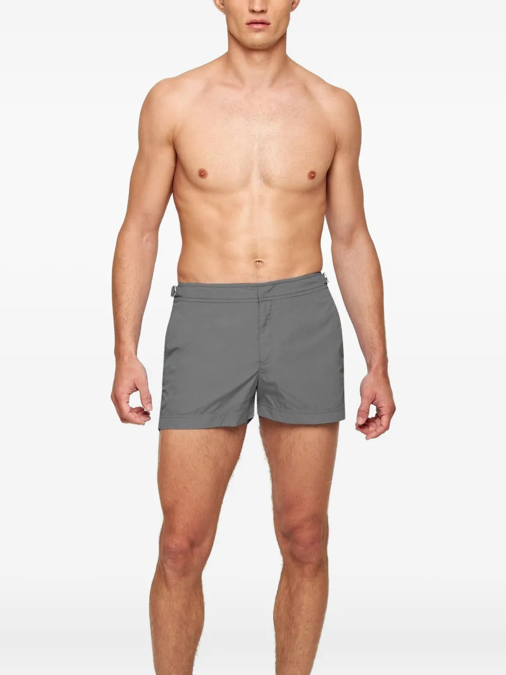 Orlebar Brown Verstelbare zwembroek Grijs