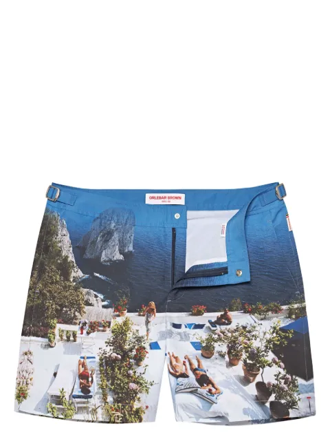 Orlebar Brown Bulldog Photographic-print swim shorts