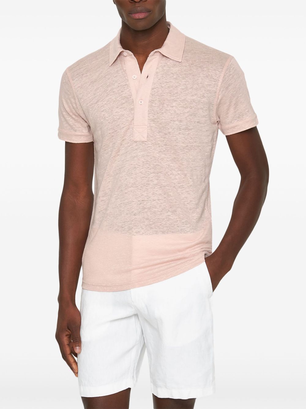 Orlebar Brown Sebastian polo shirt - Roze