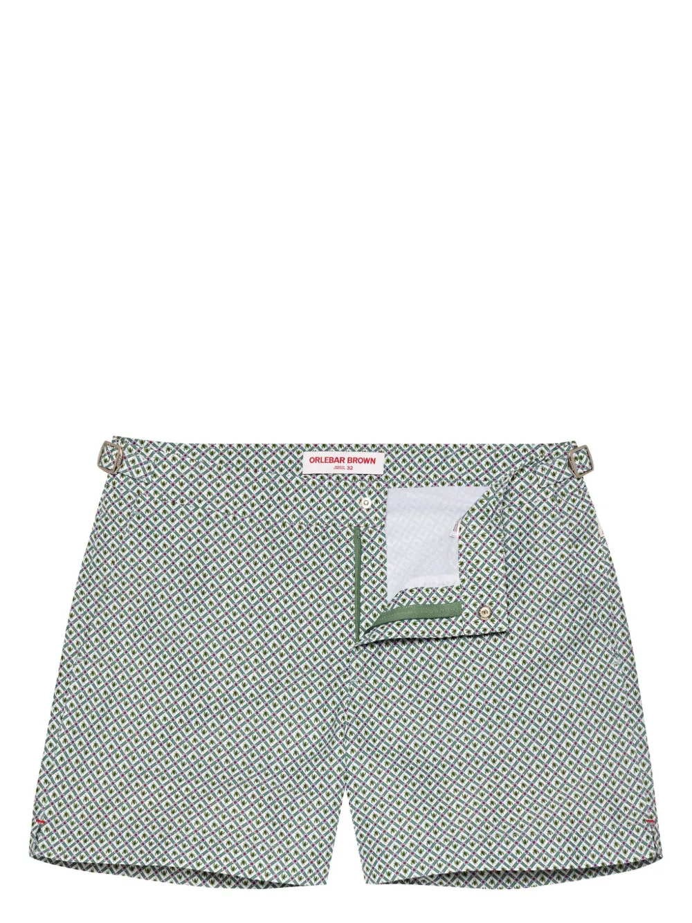 Orlebar Brown short de bain Setter à imprimé Scara | vert | Image 1