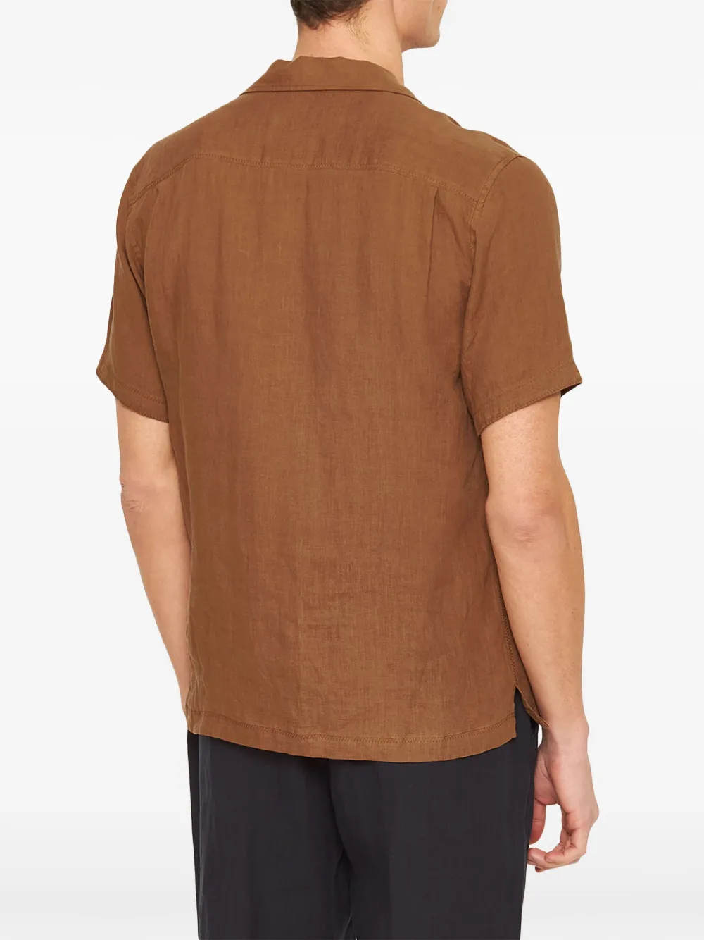 Orlebar Brown Maitan Shirt In Braun