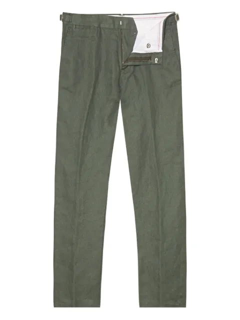 Orlebar Brown pantalones con correa y hebilla