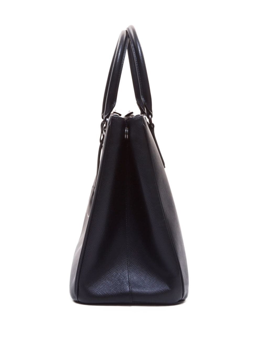 Pre-owned Prada 2way Leather Shoulder Bag In Black