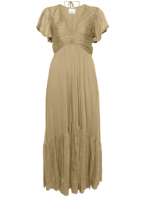 ISABEL MARANT Agathe crepe maxi dress Women