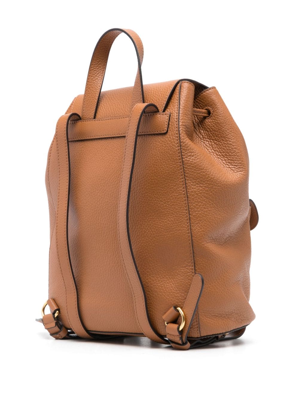 Shop Coccinelle Beat Leather Backpack In Brown