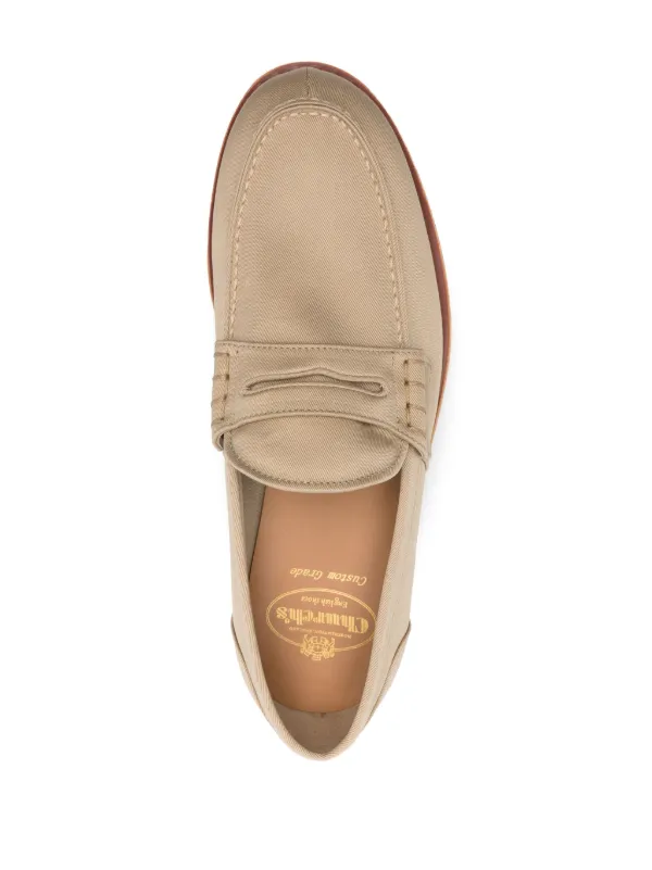 Church's Pembrey Cotton Loafers | Neutrals | FARFETCH