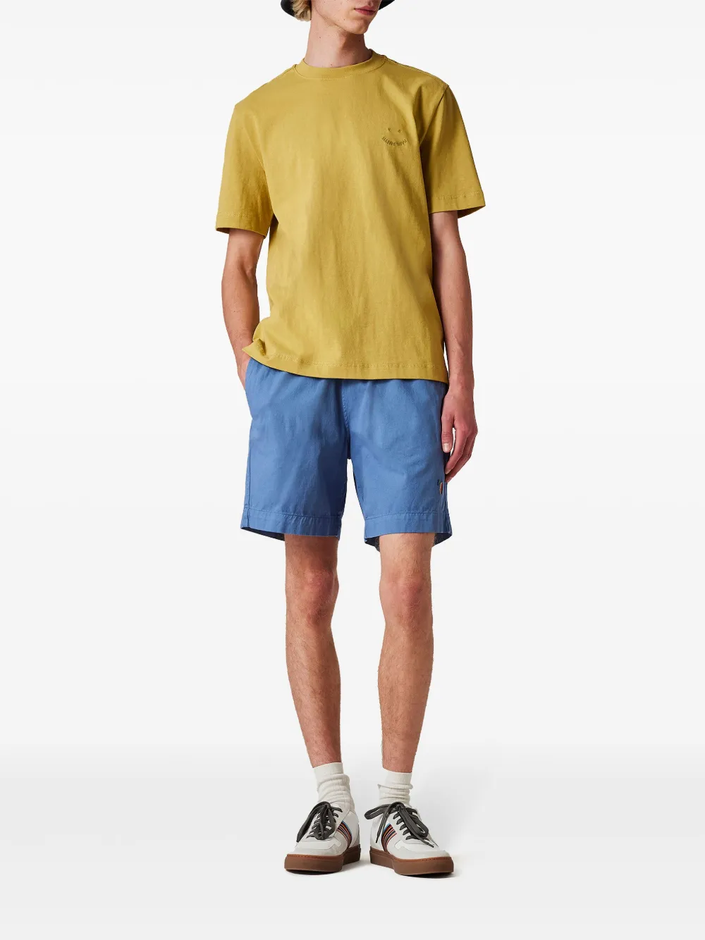 PS Paul Smith Happy T-shirt - Geel