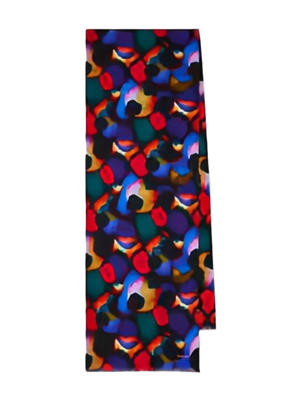 Paul Smith Foulard con stampa astratta - Nero