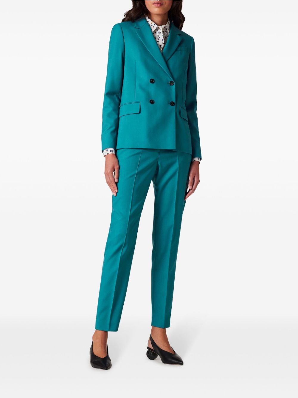 PS Paul Smith double-breasted blazer - Blauw