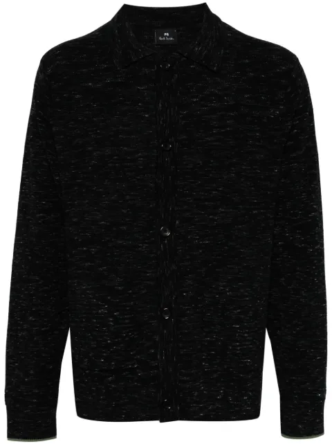 PS Paul Smith Cardigan con colletto ampio