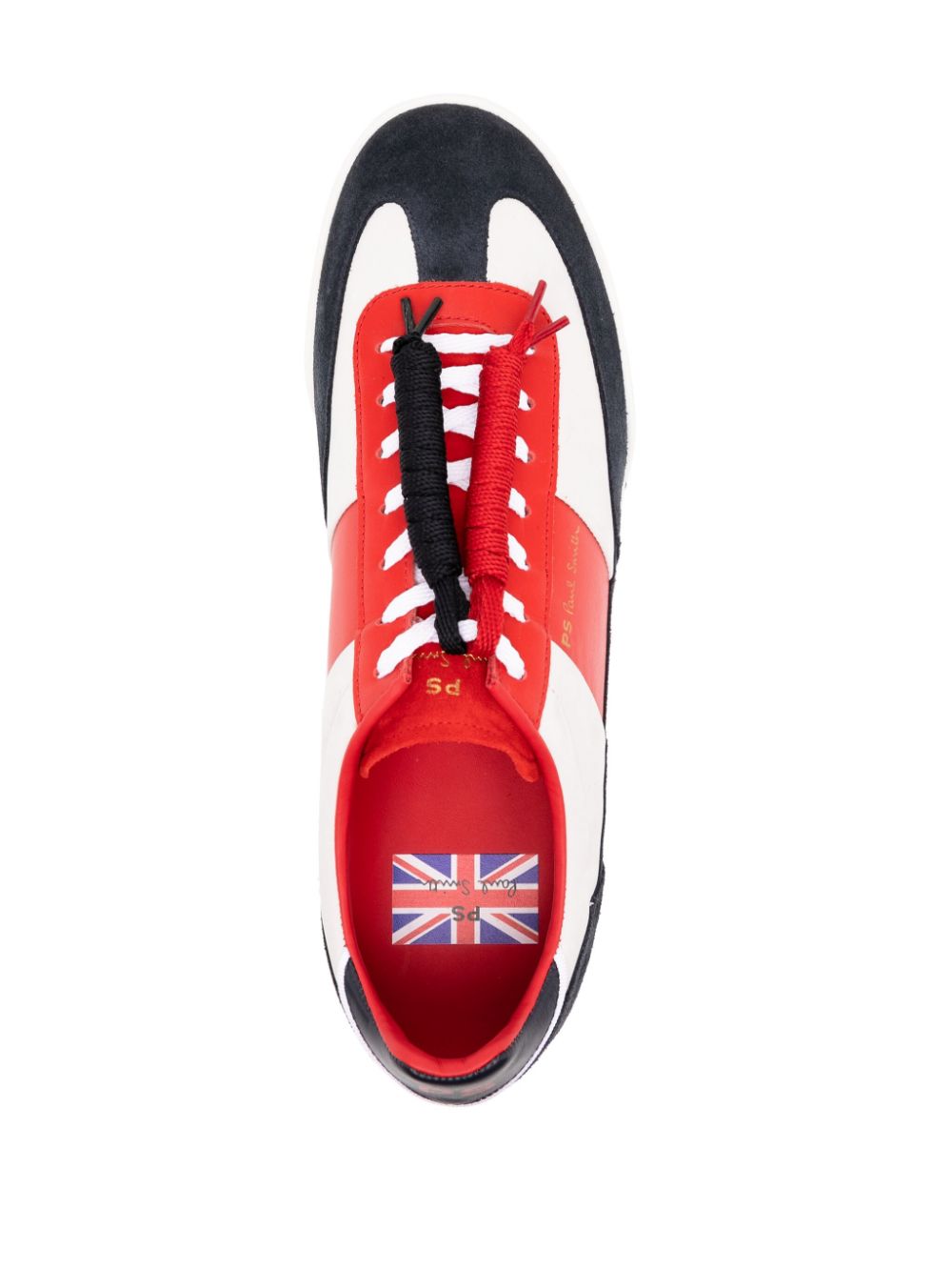 PS Paul Smith low-top lace-up sneakers Red