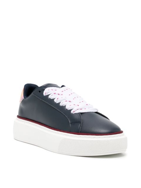 Guppu leather flatform sneakers