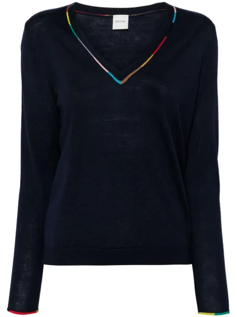 Paul Smith suéter con cuello en V