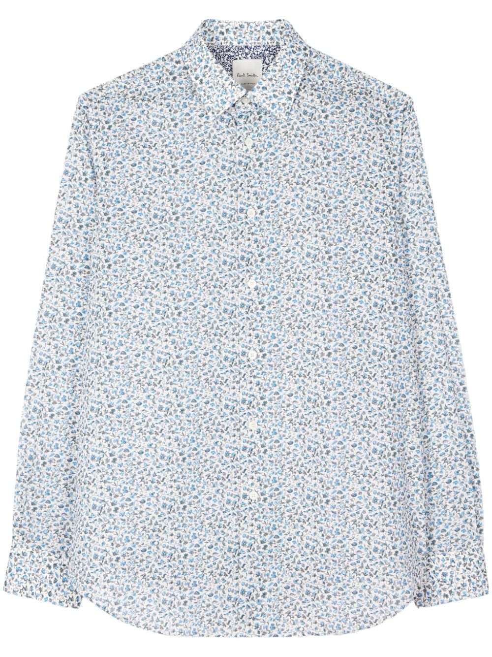 Paul Smith Liberty Floral-print shirt - Blue