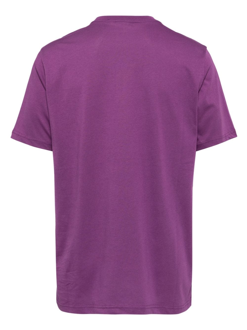 PS Paul Smith T-shirt met geborduurd logo van biologisch katoen - Paars