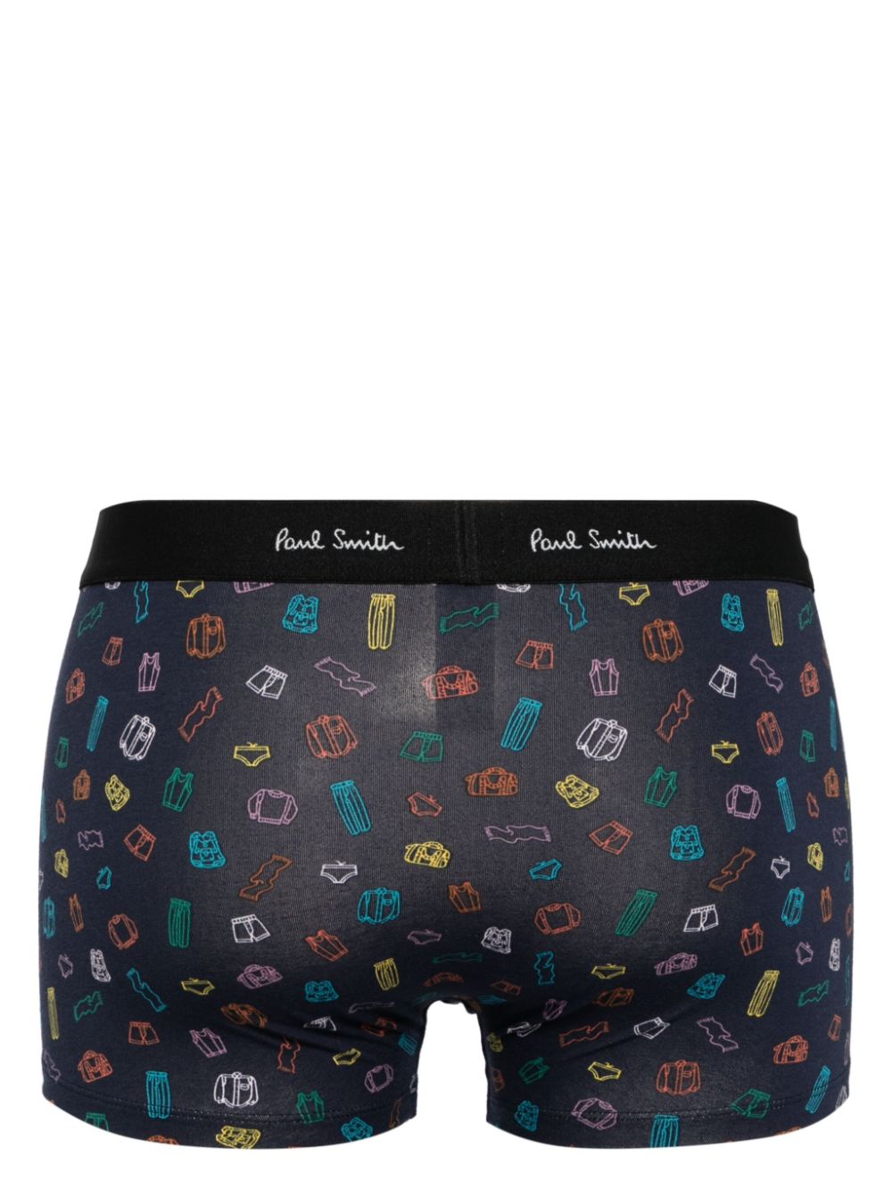 Paul Smith Boxershorts met grafische print - Blauw