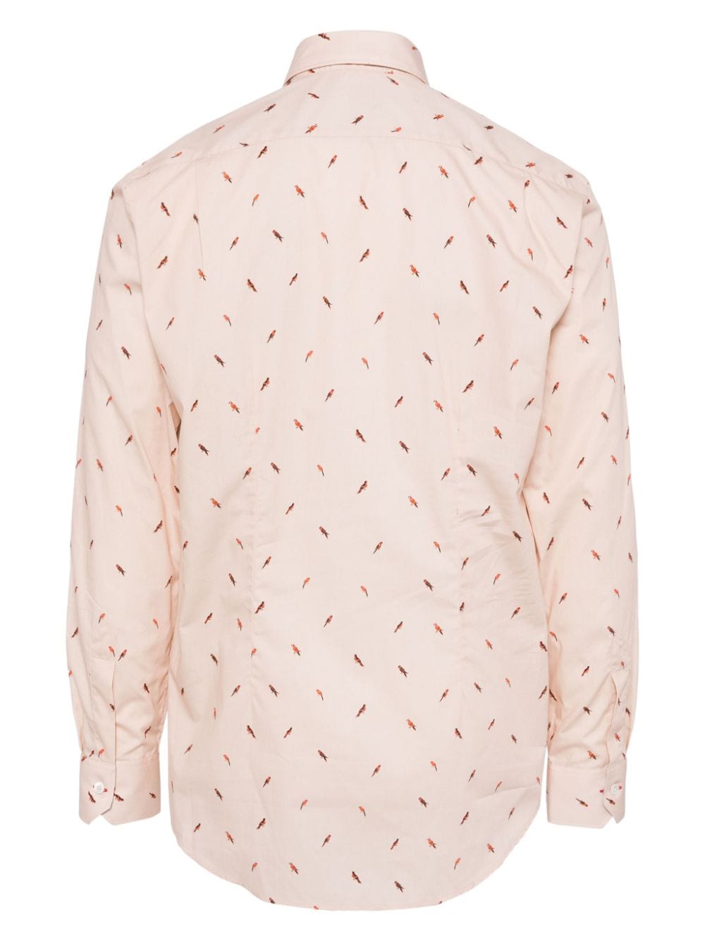 Paul Smith Overhemd met vogelprint - Roze