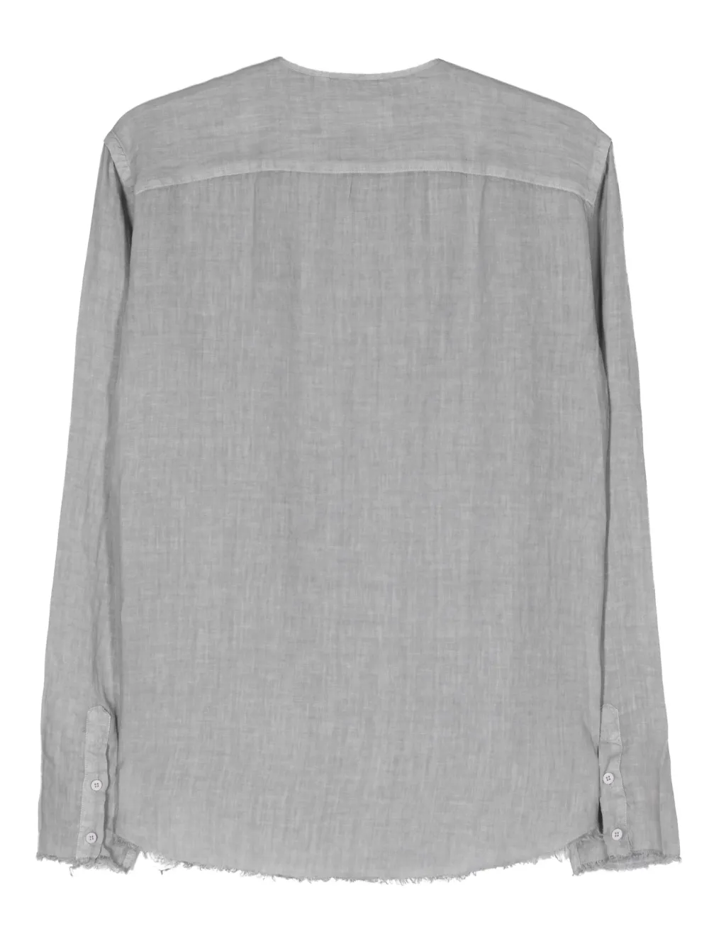 Shop Costumein Dodo Linen Shirt In Grey