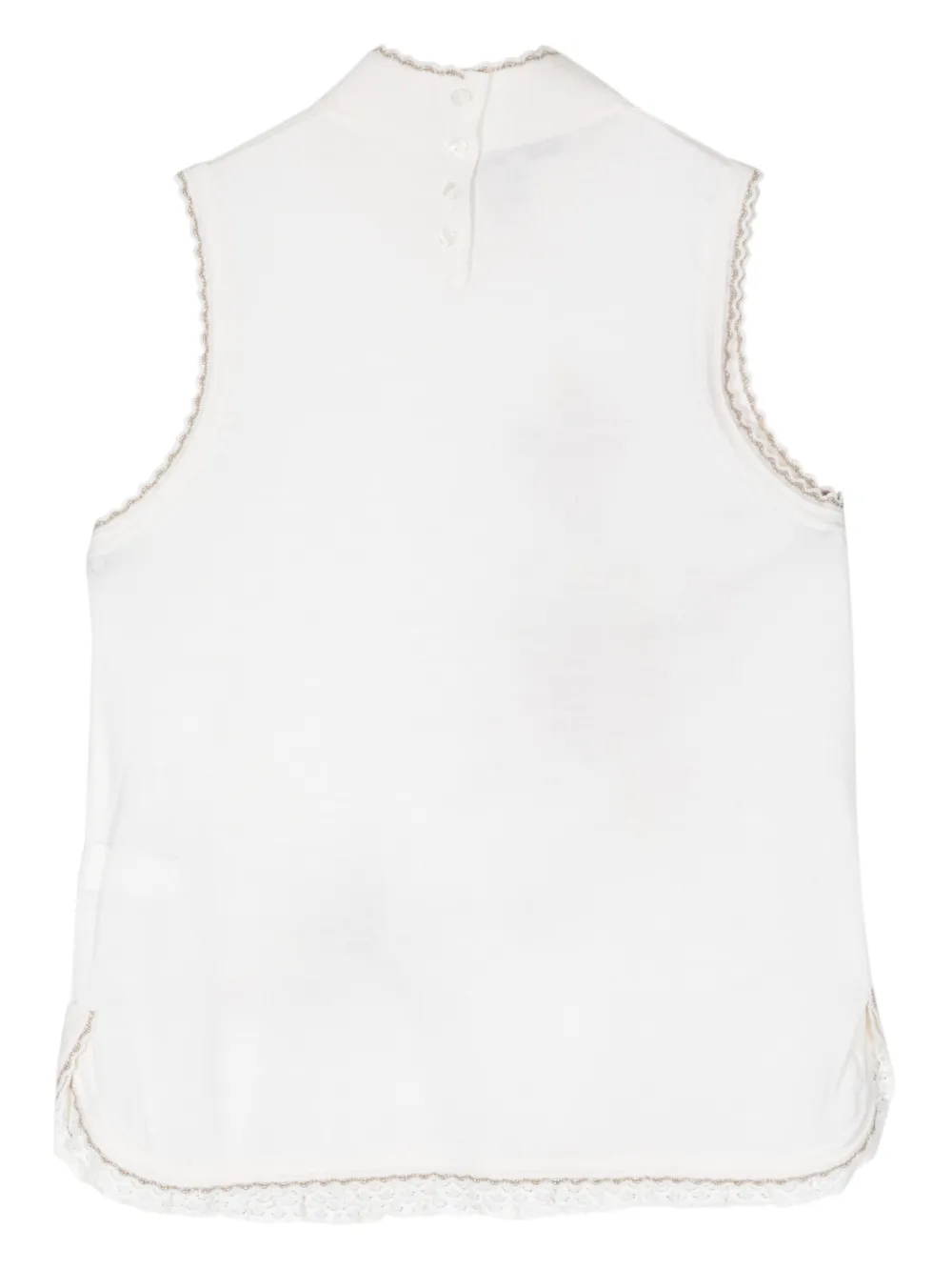 SHIATZY CHEN floral-embroidered knit vest | Vests & Tank Tops | Image 2