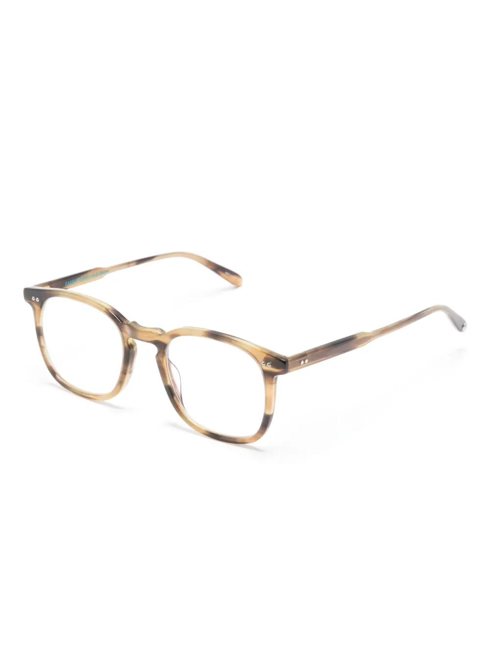Garrett Leight Ruskin square-frame glasses - Bruin
