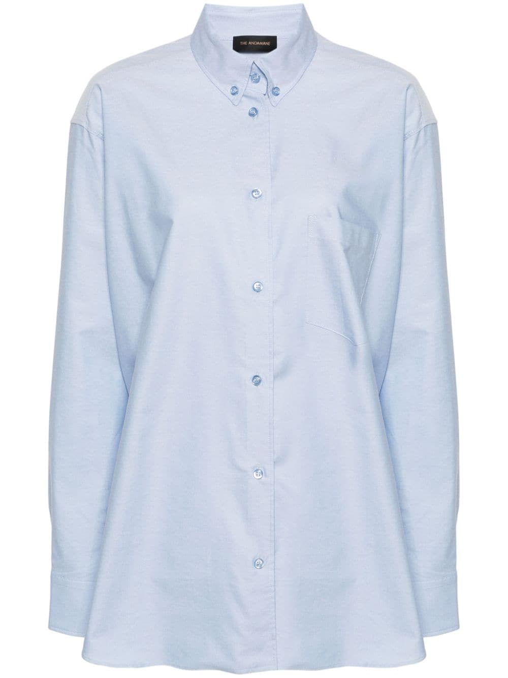 THE ANDAMANE long-sleeve shirt - Blu