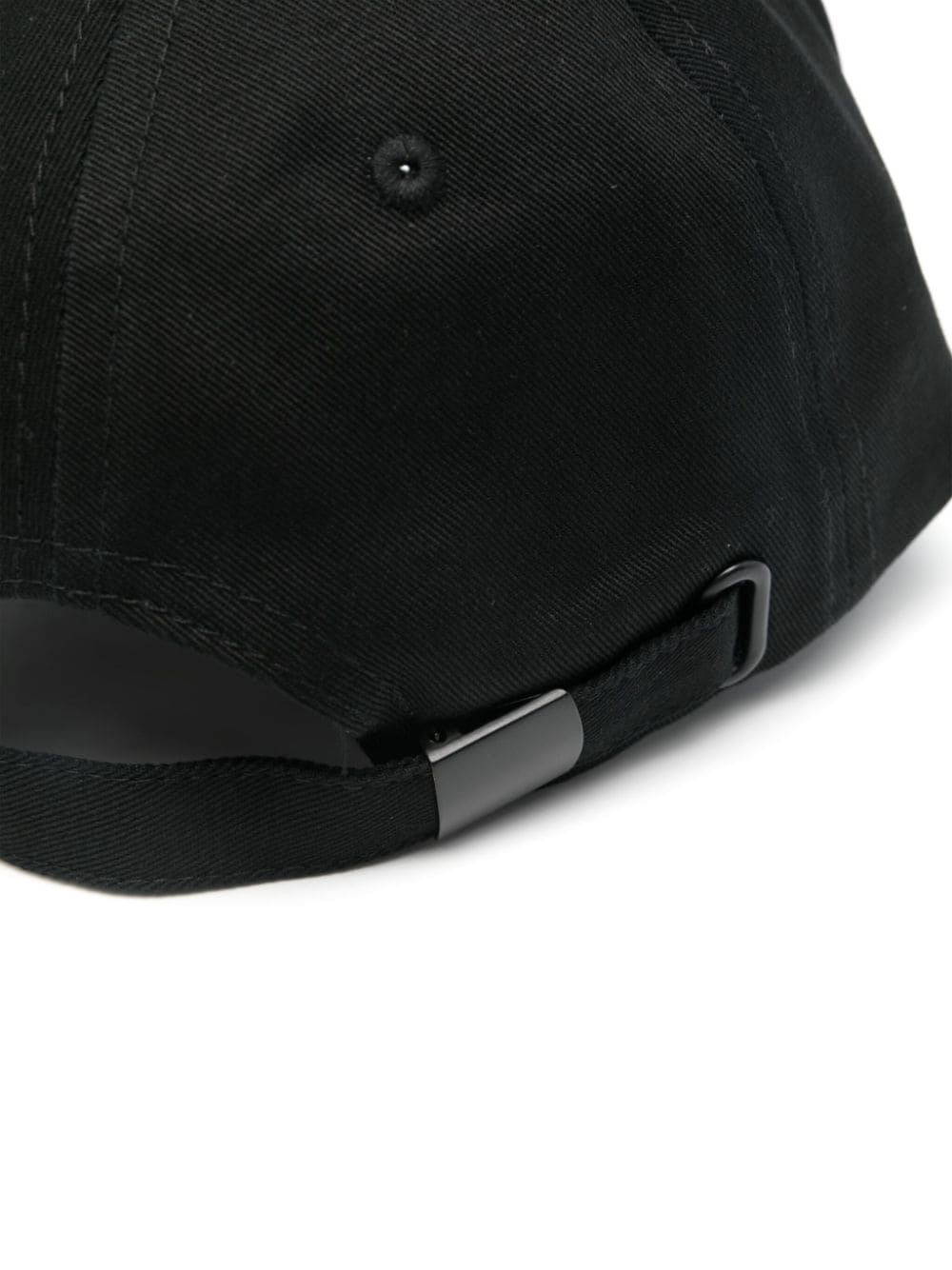 Versace Jeans Couture logo-print cotton baseball cap - Zwart