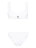 Hunza G Bonnie two-pieces bikini set - White