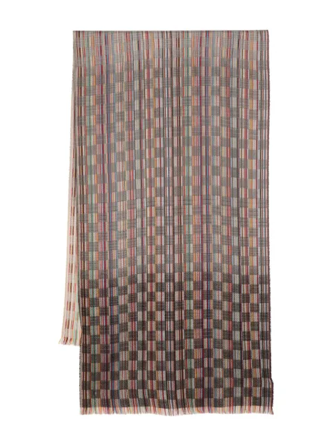 Paul Smith Signature Stripe wool-silk scarf