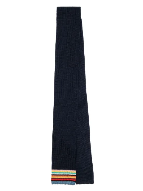 Paul Smith Signature Stripe knitted tie