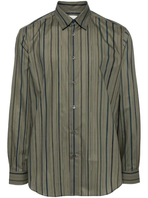 Paul Smith pinstripe pattern organic cotton shirt