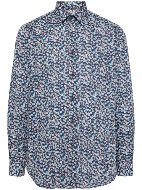 Paul Smith floral-print organic cotton shirt